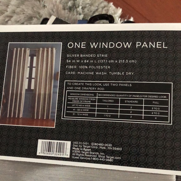 Last chance. Three window curtain panels. - Picture 3 of 4